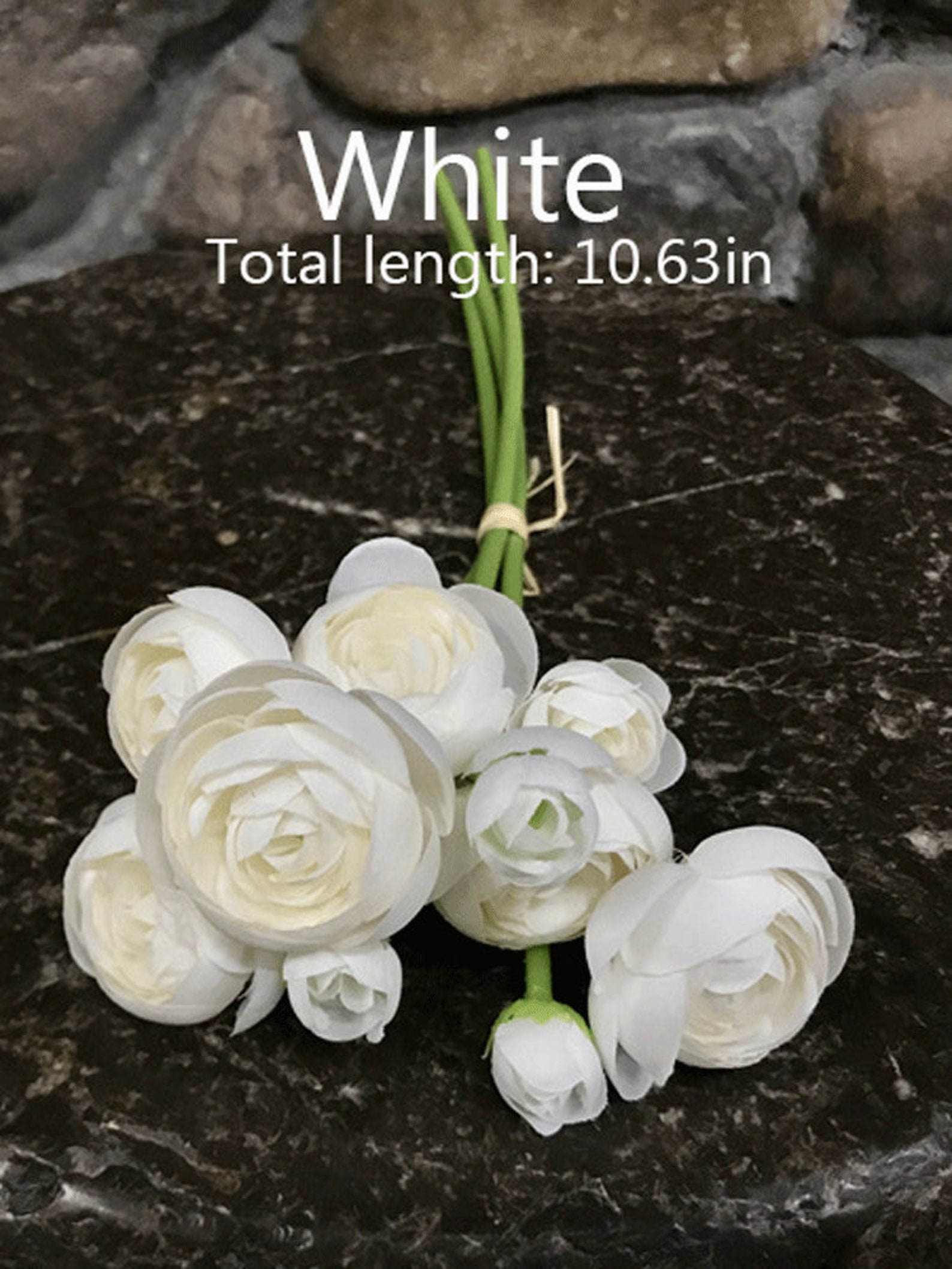 Artificial Ranunculus Bouquet, Bridal Fake Flower Decoration, Living ...