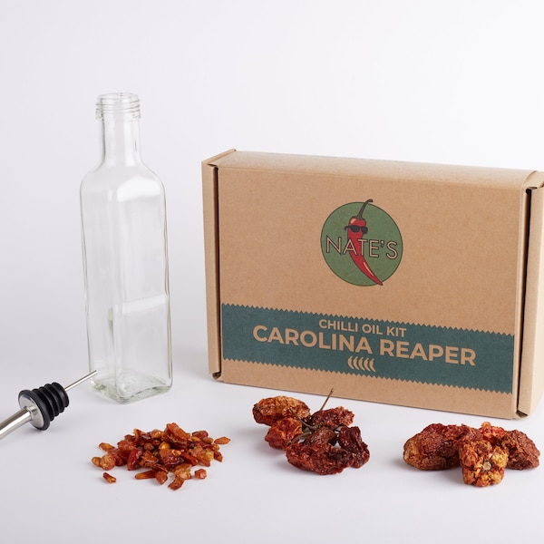 Carolina Reaper Chili Oil Kit - Make your own chili oil