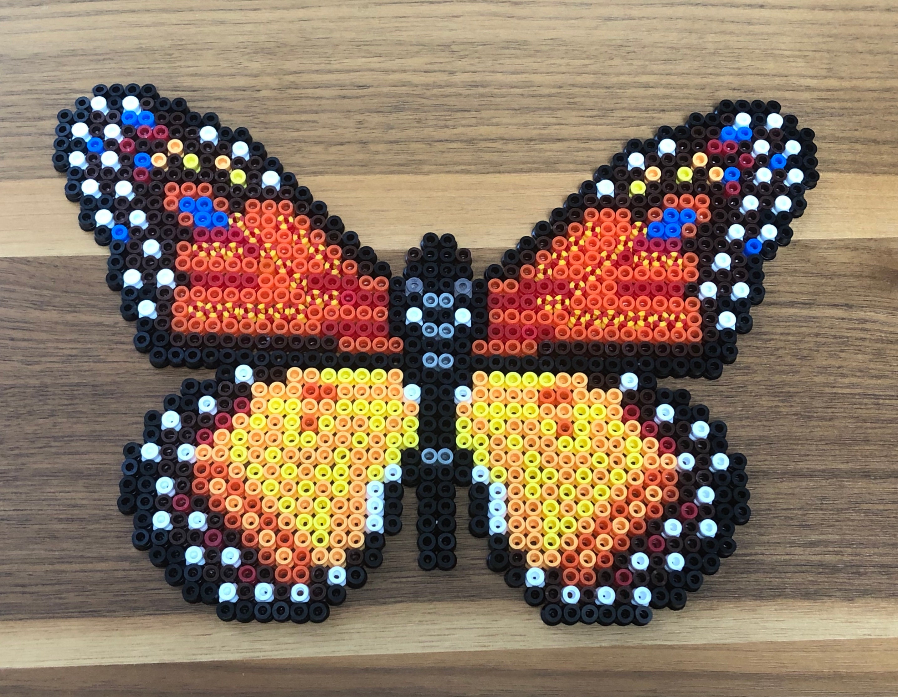 Schmetterling Aus Bugelperlen Etsy