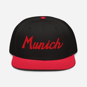 Munich Snapback Hat