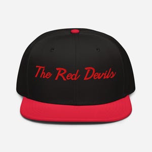 Red Devils Snapback Hat