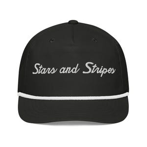 Stars and Stripes Golf rope cap