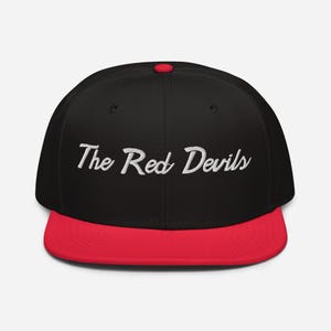 Red Devils Snapback Hat