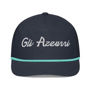 Gli Azzuri Golf Rope Cap