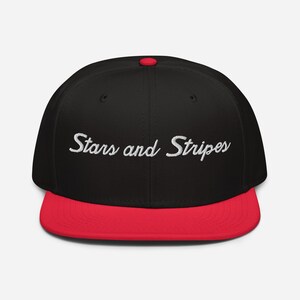 Stars and Stripes Snapback Hat