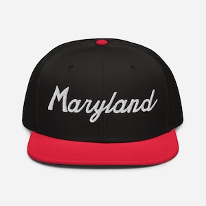 Maryland Snapback Hat