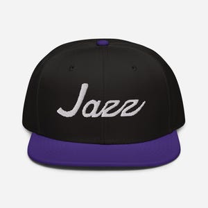 Jazz Snapback Hat