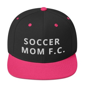 Soccer Mom Football Club Snapback Hat