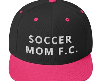 Soccer Mom Football Club Snapback Hat