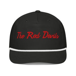 The Red Devils Golf rope cap