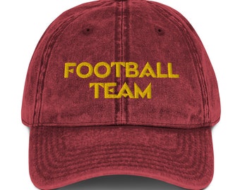 Football Team Hat | Etsy