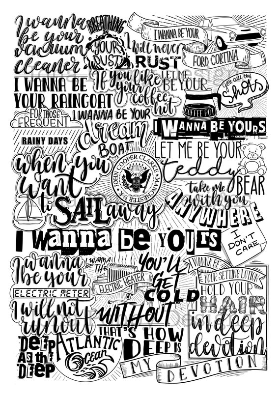 I Wanna Be Yours John Cooper Clarke Lyrics Outlet