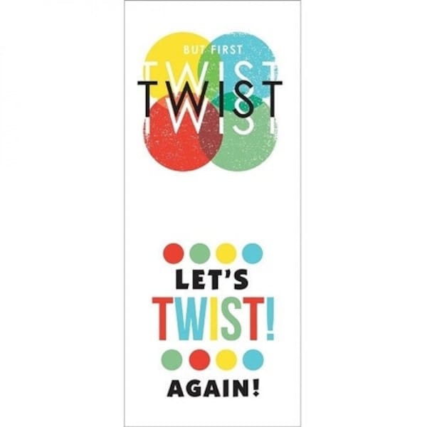 Twister Panel by Hasbro | Let's Twist Again | Game | 100 % Cotton Quilting Fabric for Camelot Fabrics