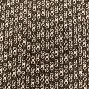 1/2 Yard Sweet Ride Bicycle Chain | 100% Cotton Quilting Fabric by Oasis Fabrics