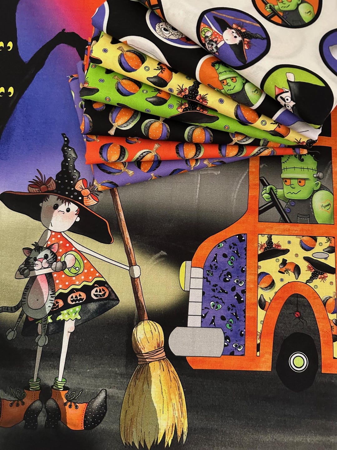 7 Piece Spooktacular Bundle PLUS Party Bus Panel by Desiree's Designs ...