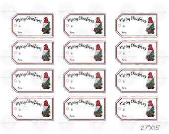 Printable Christmas Gift Tags – DESIGNS NOOK