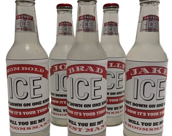 Smirnoff Ice Groomsman Proposal, Custom groomsman proposal, Smirnoff ice custom labels, ice groomsman proposal, custom groomsman proposal