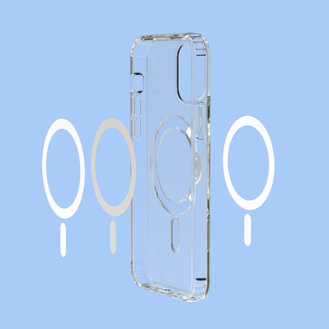Clear Case Mag Safe for Apple Iphone Samsung Galaxy Etsy