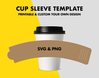 Download Party Cup Sleeve Etsy