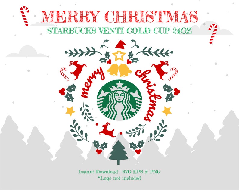 Download Christmas Starbucks Cup SVG Starbuck Cold Cup SVG DIY ...