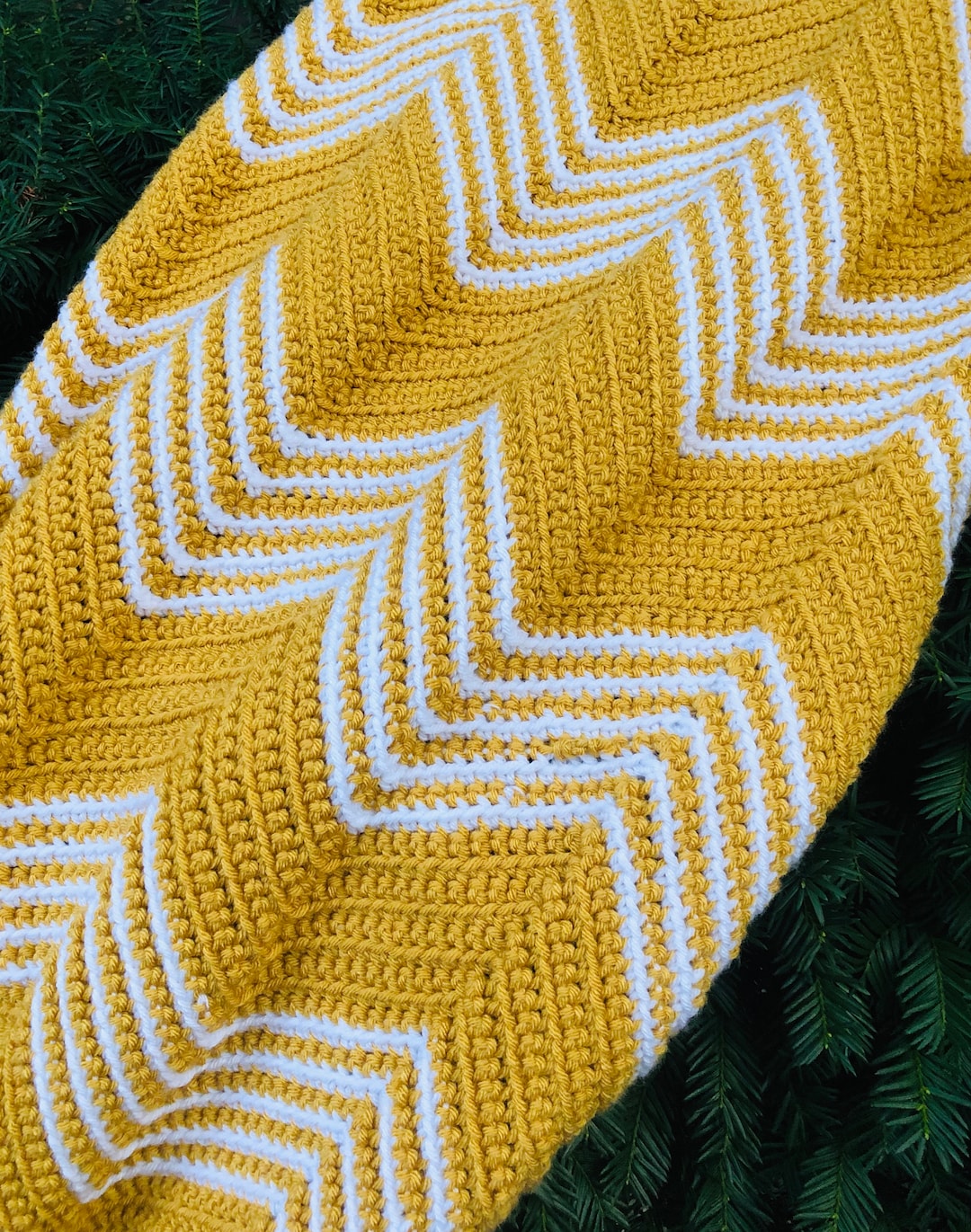 Crochet Crib Blanket Blanket Baby Crochet Coronababy Etsy