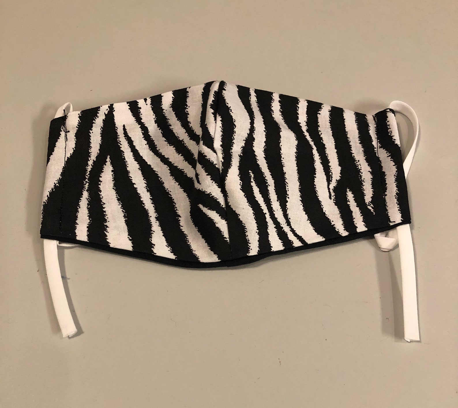 Zebra Print Face Masks Etsy
