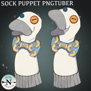 Sock Puppet Reactive Image - PNGtuber for Discord and Twitch Streamers