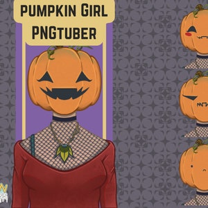 Tiny) Overall Avatar - Orange Pumpkin