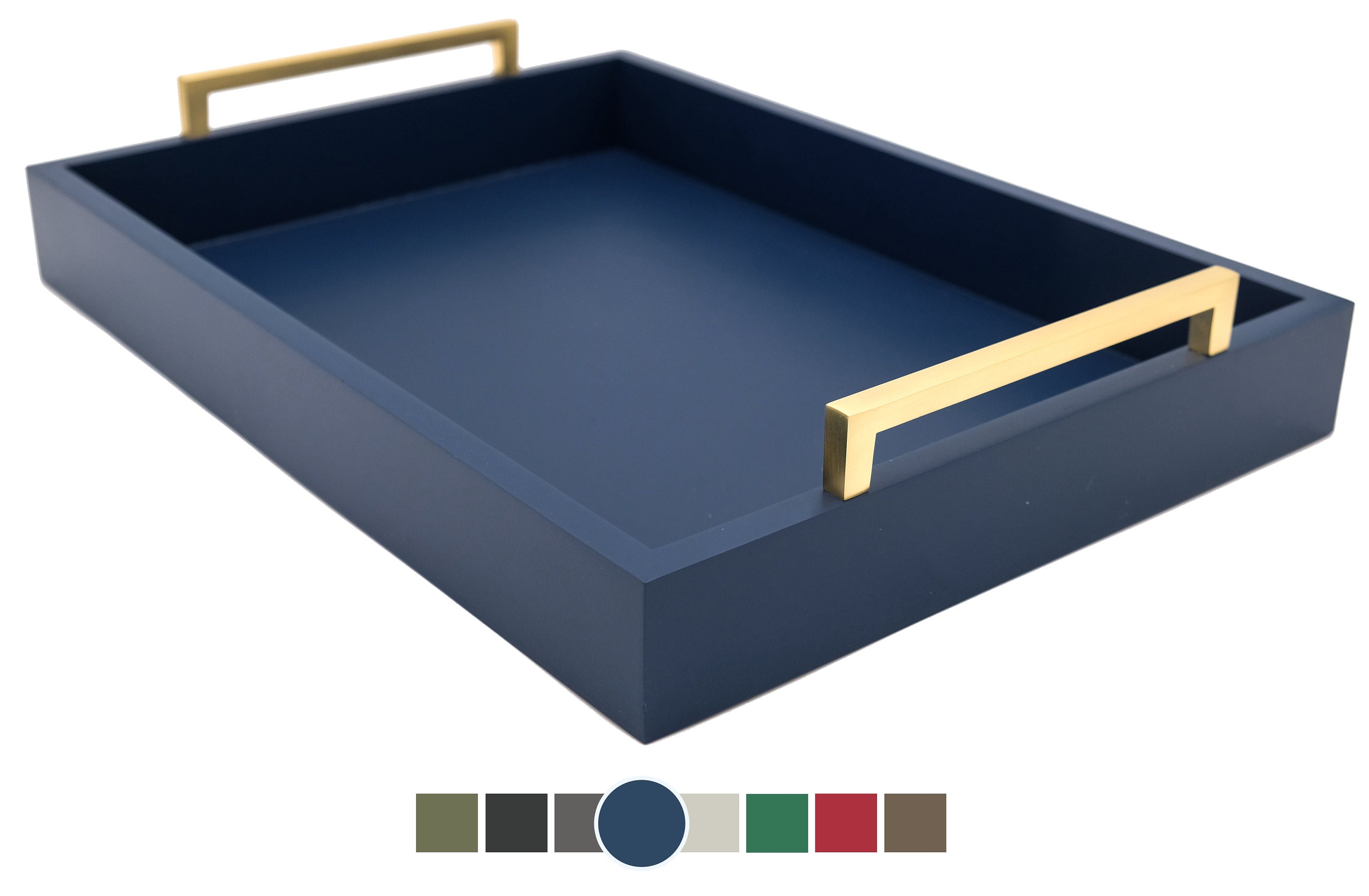 Bestseller Modern Decorative Coffee Table Tray Ottoman Tray Etsy