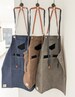 Fast Ship! Premium Canvas Apron for Restaurant, Cafe, Kitchen, Foodie Chefs 16+ oz. Leather Straps / Brass, Farmhouse 