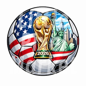 EEUU PNG pack, soccer world cup images - digital download