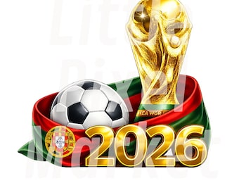 Portugal PNG pack, soccer world cup images - digital download