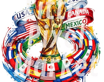 Soccer Cup PNG, (Digital Download)