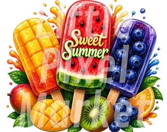 Sweet Summer PNG (Digital Download)