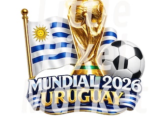 Uruguay PNG pack, soccer world cup images - digital download