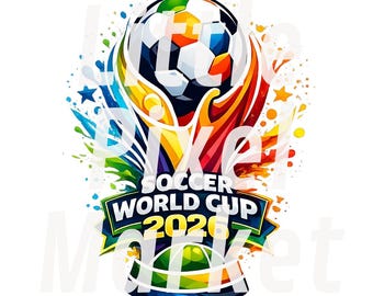 Soccer Cup PNG, (Digital Download)
