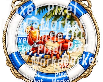 Beach Vibes pack PNG