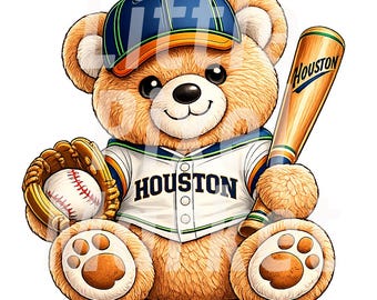 City Bear Player PNG (Digital Download)