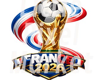 France PNG pack, soccer world cup images - digital download
