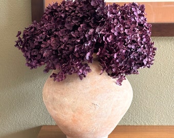 Preserved Large Purple Berry Hydrangea
