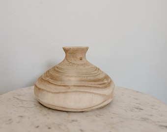 Paulownia Wood Vase