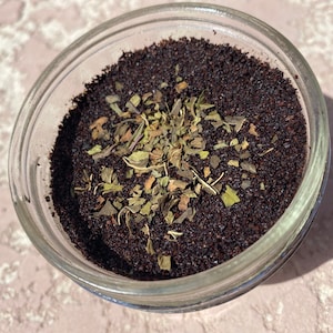 French Vanilla & Mint Coffee Scrub