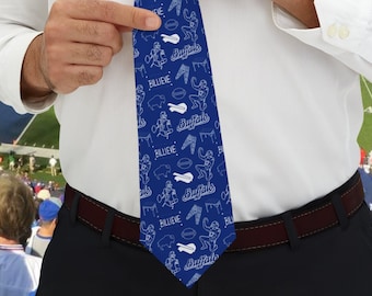 Corbata de fútbol de Buffalo / Regalo para él / Regalo de Bills Mafia