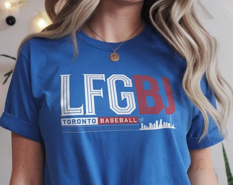 LFGBJ トロント ベースボール T シャツ、ユニセックス ベースボール シャツ、ジェイズ ファンへのギフト
