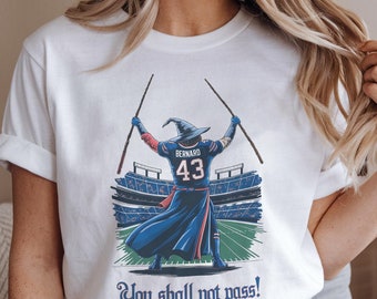 テレル・バーナード「ユー・シャル・ノット・パス」Tシャツ - バッファロー・フットボール・ウィザードTシャツ
