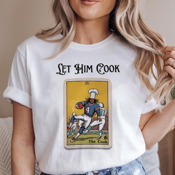 James Cook - Let Him Cook T-shirt / Buffalo Football Shirt / Bills Mafia Gift