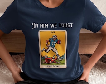 Josh Allen - In Him We Trust T-shirt / Buffalo Football Shirt / Bills Mafia Gift