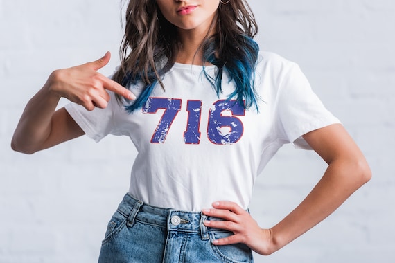 Buffalo 716 Spirited History T-Shirt / Buffalo Football Shirt / Western New York Tee