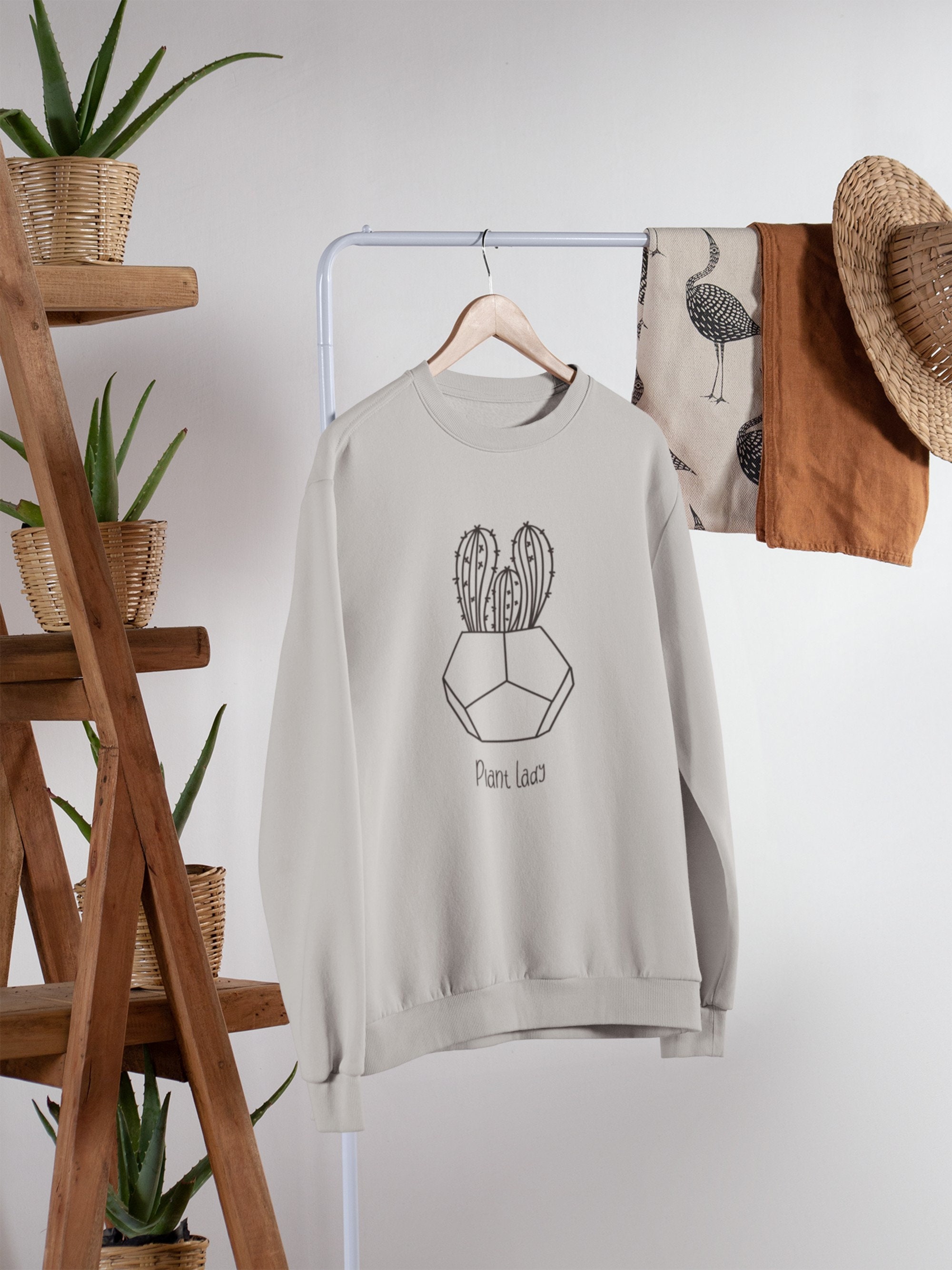 Plant Lady Crewneck Sweatshirt / Gardener Shirt / | Etsy