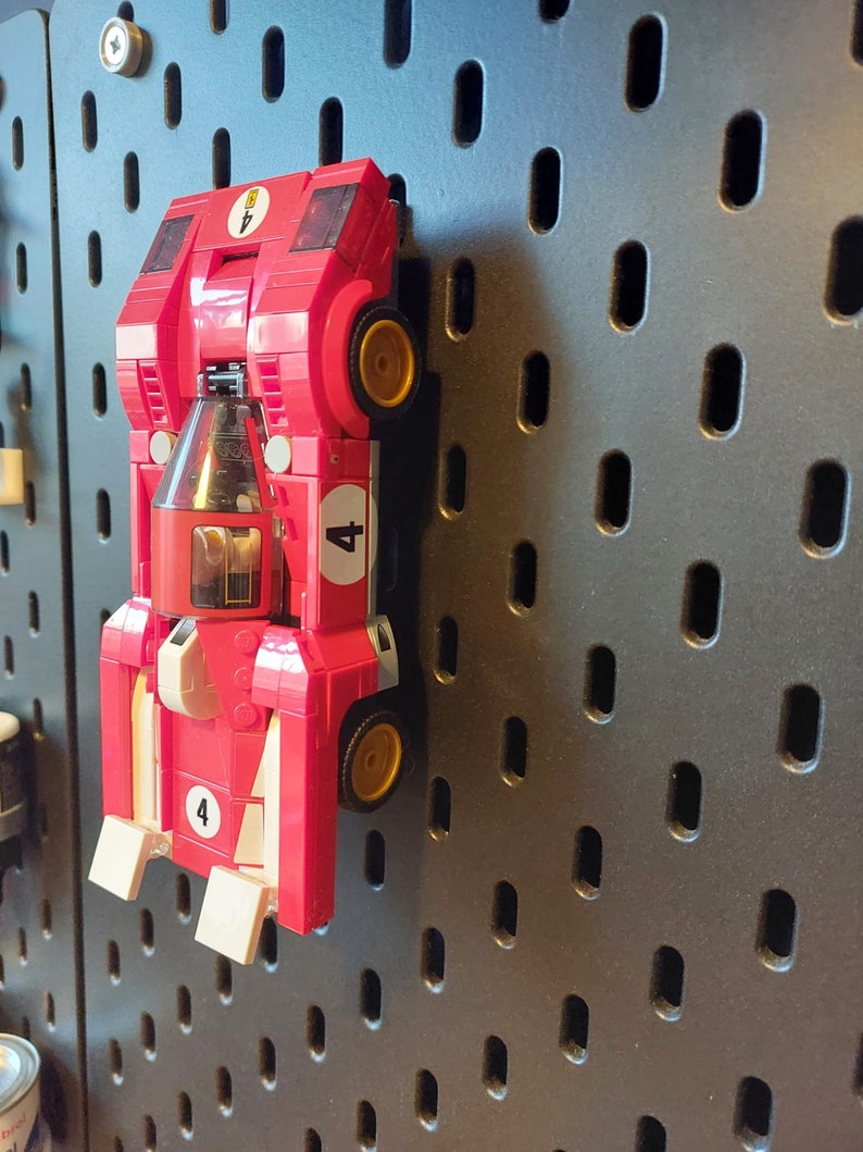 Lego Speed Champions IKEA Skadis Pegboard Display Etsy UK